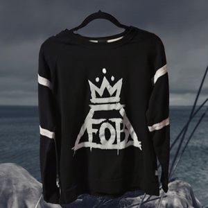 Fall Out Boy Black and White Sweatshirt